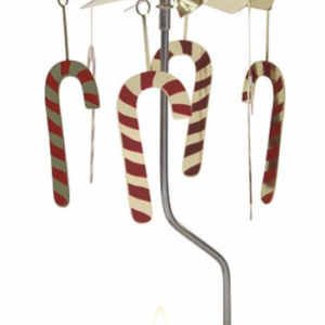 Rotary Candleholder Candy Cane