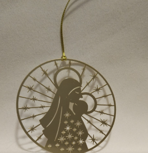 Metal Decoration, Holy Mary