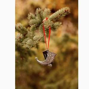 Pewter Ornament, Drinking Horn