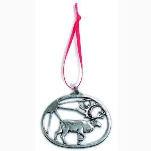 Pewter Ornament- Reindeer