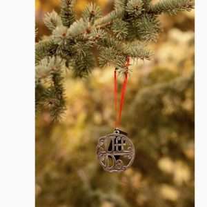 Pewter Ornament- Uff Da