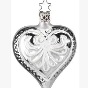 Inge Ornament Silver Heart