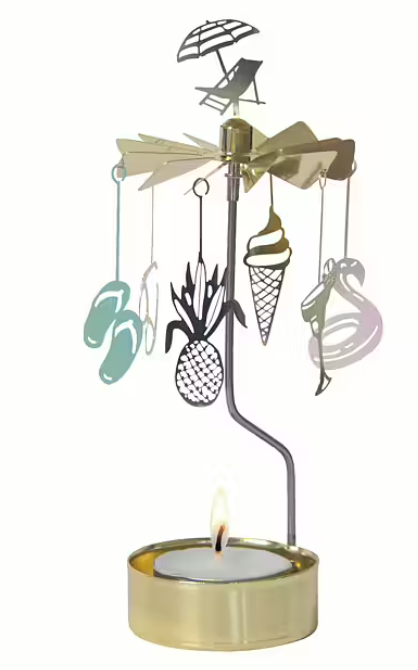 Rotary Candleholder Holiday