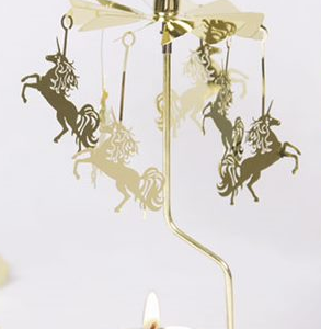 Rotary Candleholder Unicorn