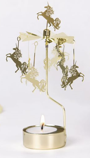 Rotary Candleholder Unicorn