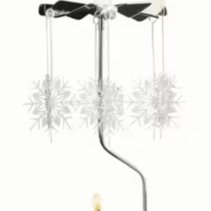 Rotary Candleholder White Star