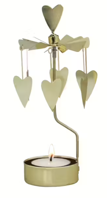 Rotary Candleholder Heart
