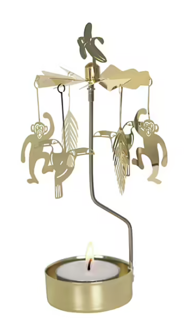 Rotary Candleholder Jungle