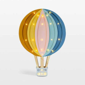Little Lights Air Balloon- Retro Rainbow