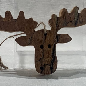 Bark Moose Head