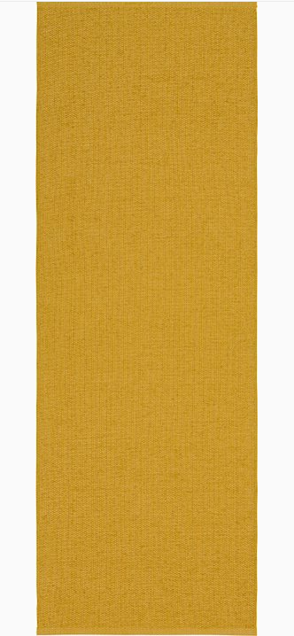 Swedish Vinyl Rug- Mustard