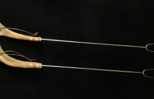 Reindeer Antler BBQ Fork