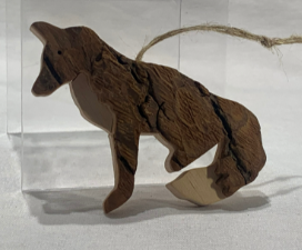 Bark Fox Ornament