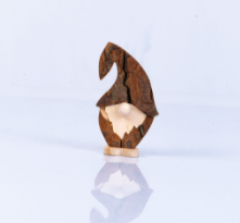 Bark Gnome w/Feet, Small