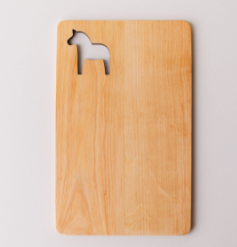 Alder Sandwich Board, Dala Horse