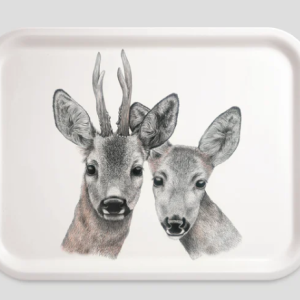 Charlotte Nicolin Rectangle Tray- Deer