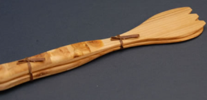 Alder Mosaic Handle Salad Set