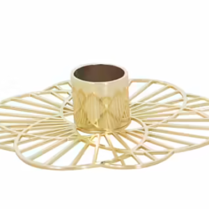 Taper Holder, Gold